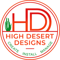 A logo of high desert designs